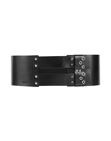 LIU •JO High-waist belt Black 100% Polyurethane, Viscose, Elastane, Iron, Brass
