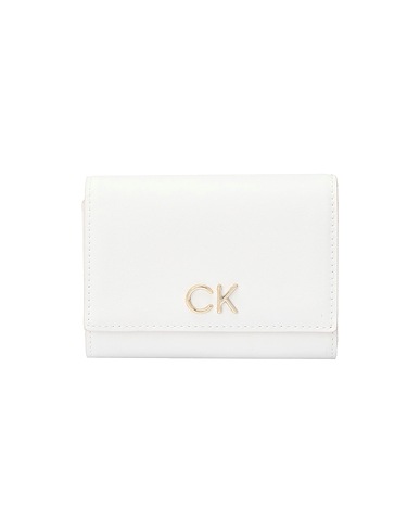 CALVIN KLEIN Portafoglio RE-LOCK TRIFOLD MD
 Bianco 56% PVB - Polivinilbutirrale, 25% TPE - Elastomeri Termoplastici, 19% Poliestere