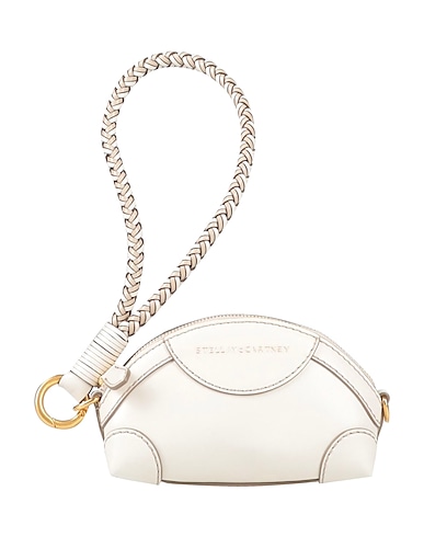 STELLA McCARTNEY Kosmetiktasche Elfenbein 70% Polyurethan, 15% Polyamid, 15% Polyester