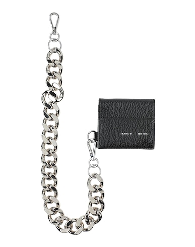 KARA Portafoglio Nero Fibre tessili