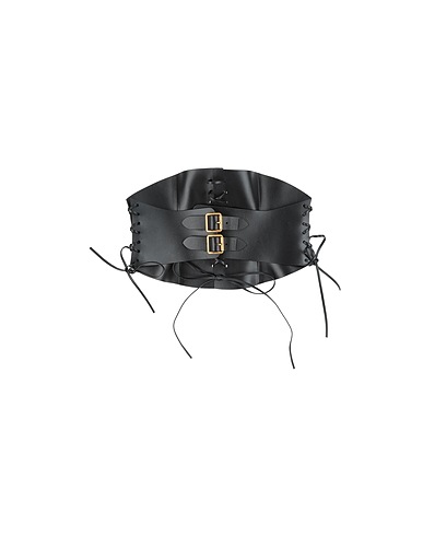 DIOR High-waist belt Black Leather