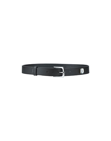 PONDER.ER x SWEETLIMEJUICE Leather belt Black Soft Leather