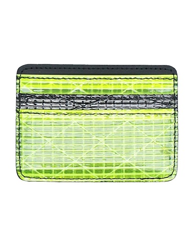 RDVO PICCOLA PELLETTERIA Verde lime Plastica, Fibre tessili