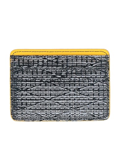 RDVO PICCOLA PELLETTERIA Giallo Fibre tessili