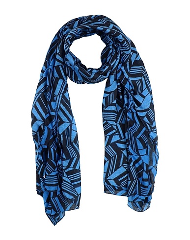 CHLOÉ Scarves and foulards Blue 92% Modal, 8% Cashmere