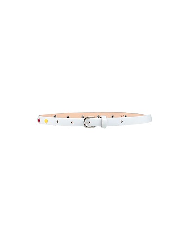 VICOLO Belt White Textile fibres