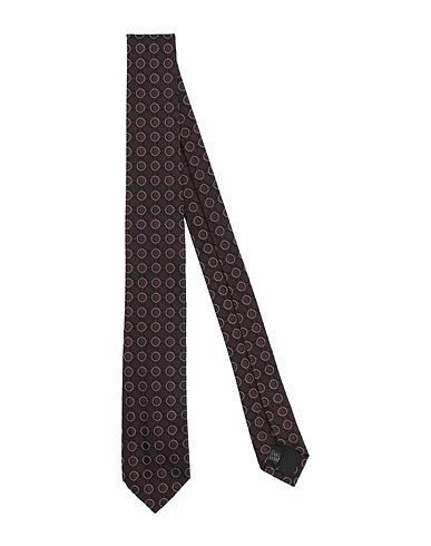 DOLCE&GABBANA Ties and bow ties Plum 100% Silk