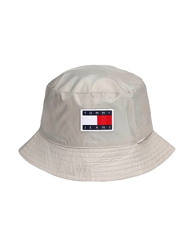 TOMMY JEANS Mützen & Hüte Beige 100% Recyceltes Polyester