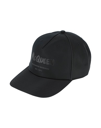 MCQUEEN Hat Black 100% Polyester