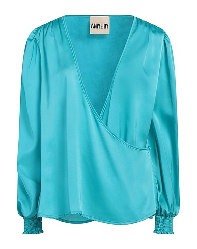ANIYE BY Top Turquoise 100% Polyester