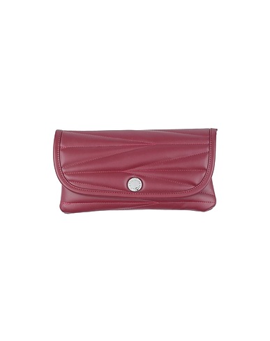 LA FILLE des FLEURS Wallet Mauve Textile fibres