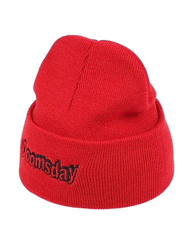 DOOMSDAY SOCIETY Cappello Rosso 100% Acrilico