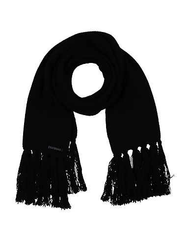 LES HOMMES Sciarpe e foulard Nero 100% Lana Vergine