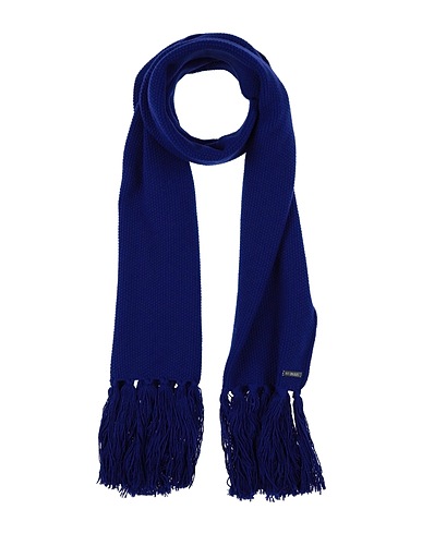 LES HOMMES Scarves and foulards Blue 100% Virgin Wool