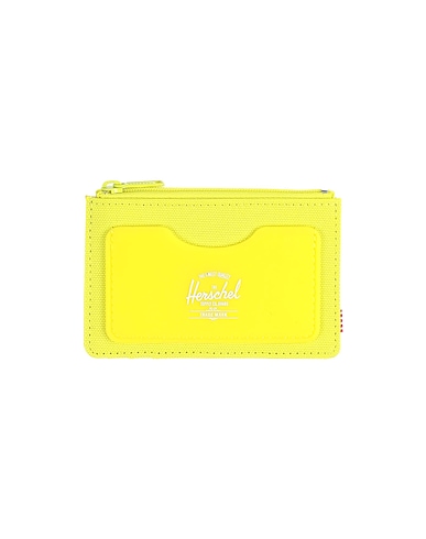HERSCHEL SUPPLY CO. Wallet Yellow 100% Polyester