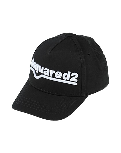 DSQUARED2 Hat Black 100% Cotton