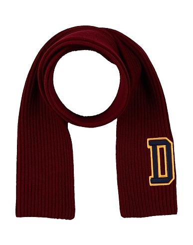 DSQUARED2 Sciarpe e foulard Bordeaux 55% Lana, 45% Cotone, Poliestere