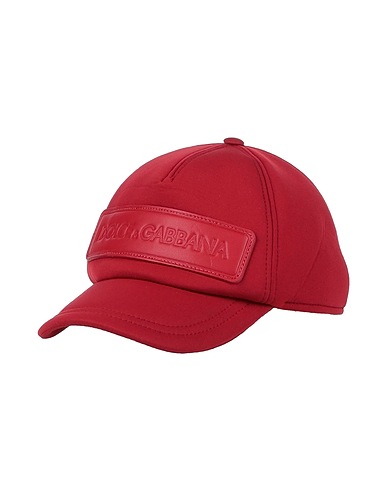 DOLCE&GABBANA Hat Burgundy 90% Polyester, 10% Polyurethane