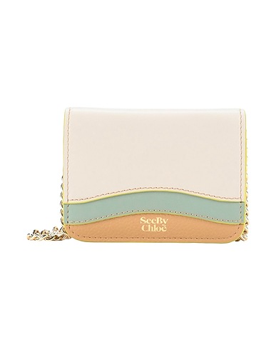 SEE BY CHLOÉ Document holder Beige 100% Bovine leather