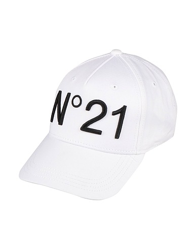 N°21 Mützen & Hüte Weiß 100% Baumwolle