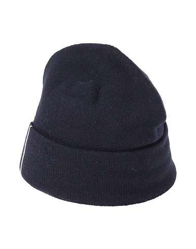 THOM BROWNE Hat Navy 100% Merino Wool