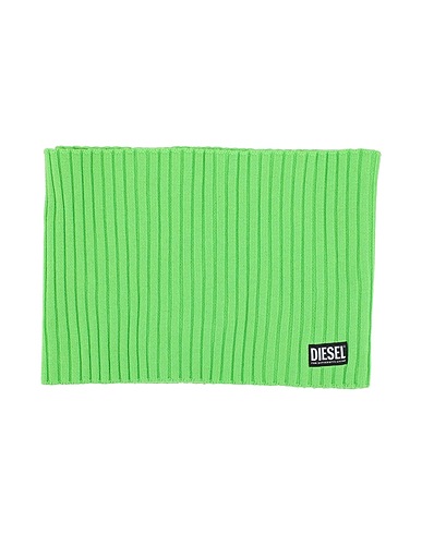 DIESEL Scarves and foulards Green 55% Wool, 45% Cotton