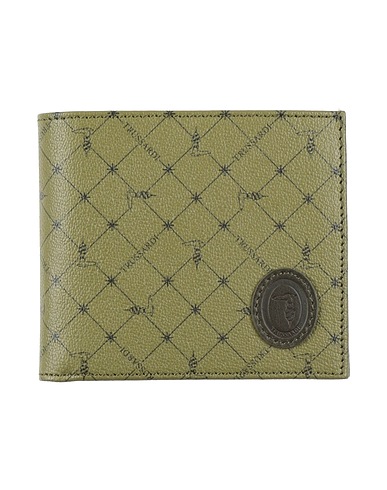 TRUSSARDI Wallet Military green Cowhide