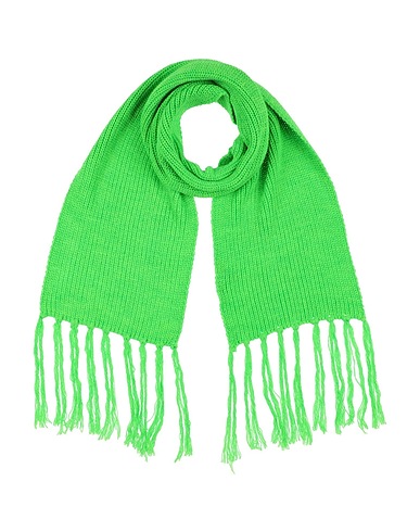 KAOS Scarves and foulards Lime green 100% Acrylic