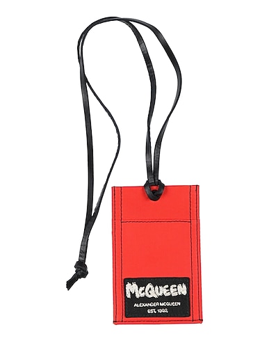 MCQUEEN Portafoglio con tracolla Fibre tessili