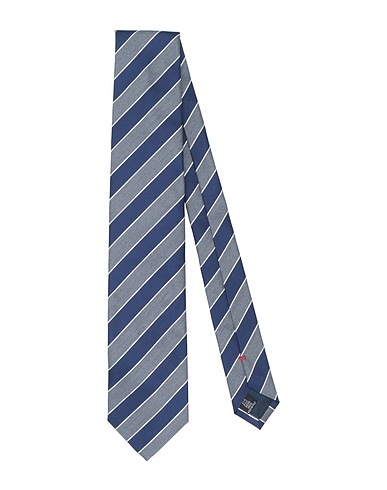 FIORIO Ties and bow ties Midnight blue 100% Silk