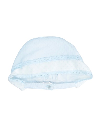 MIRANDA ES COSA DE NIÑOS Hat Sky blue 65% Cotton, 35% Polyester