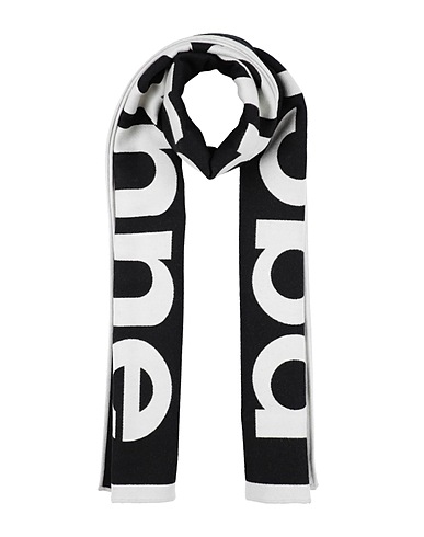 PACO RABANNE Scarves and foulards Black 95% Wool, 5% Silk