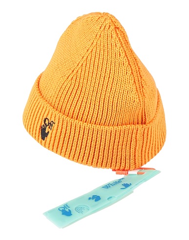 OFF-WHITE™ Hat Orange 100% Wool, Polyester