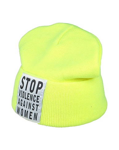 SHOPART Hat Yellow 100% Acrylic