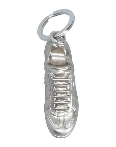 MAISON MARGIELA Key ring Silver 98% Polyester, 2% Copper, Brass, Steel