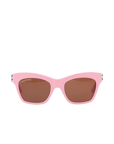 BALENCIAGA Sunglasses Pink Plastic