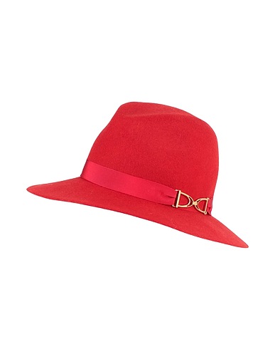 ELISABETTA FRANCHI Cappello Rosso 100% Lana