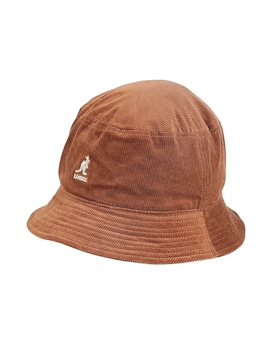 KANGOL Hat Brown 98% Cotton, 2% Elastane