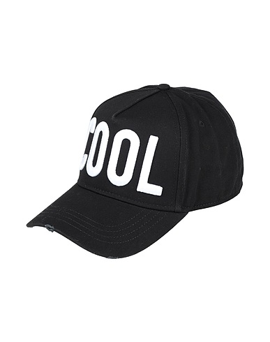 DSQUARED2 Hat Black 100% Cotton