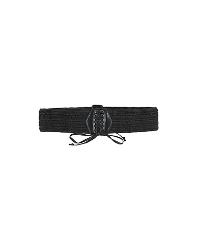 LIU •JO High-waist belt Black 55% Polyester, 20% Elastane, 15% Polyurethane, 5% Iron, 5% Cotton