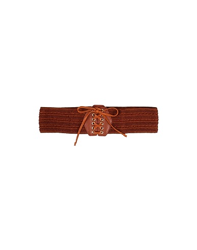 LIU •JO High-waist belt Brown 55% Polyester, 20% Elastane, 15% Polyurethane, 5% Iron, 5% Cotton