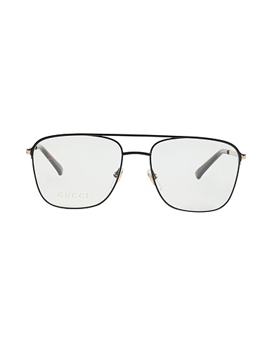 GUCCI Eyeglass frame GG0833O-001 55 Optical Frame MAN METAL
 Black 100% Metal