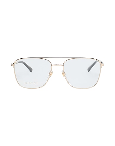 GUCCI Eyeglass frame GG0833O-002 55 Optical Frame MAN METAL
 Gold 100% Metal
