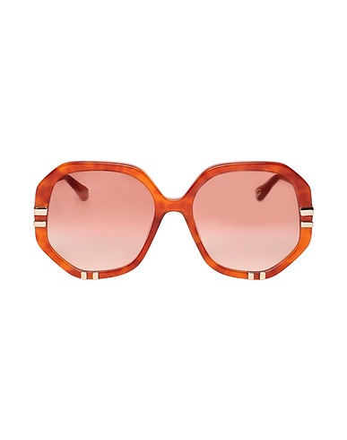 CHLOÉ Sunglasses CH0105S-003 58 Sunglass WOMAN BIO ACETAT
 Tan Bio acetate