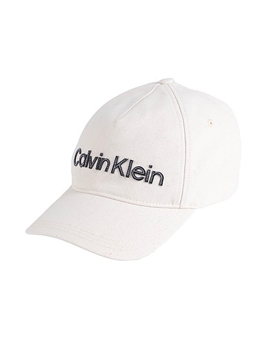 CALVIN KLEIN Hat Sand 100% Cotton, Polyurethane