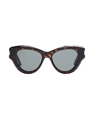 SAINT LAURENT Sunglasses SL 506-001 51 Sunglass WOMAN ACETATE Dark brown Acetate