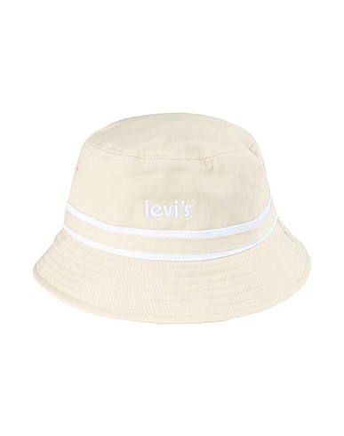 LEVI'S Hat Beige 100% Cotton