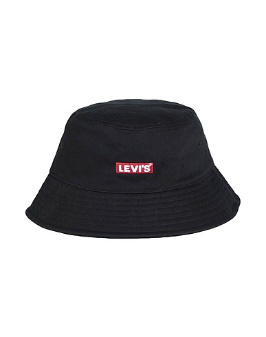 LEVI'S Hat Black 100% Cotton