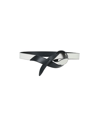 ISABEL MARANT Belts Light grey Soft Leather
