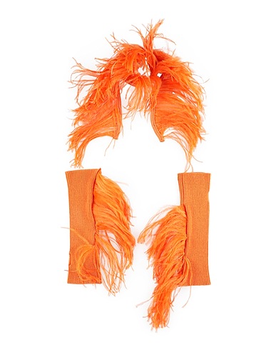 .TESSA Other accessory Orange 95% Ostrich feathers, 5% Polyamide, Virgin Wool